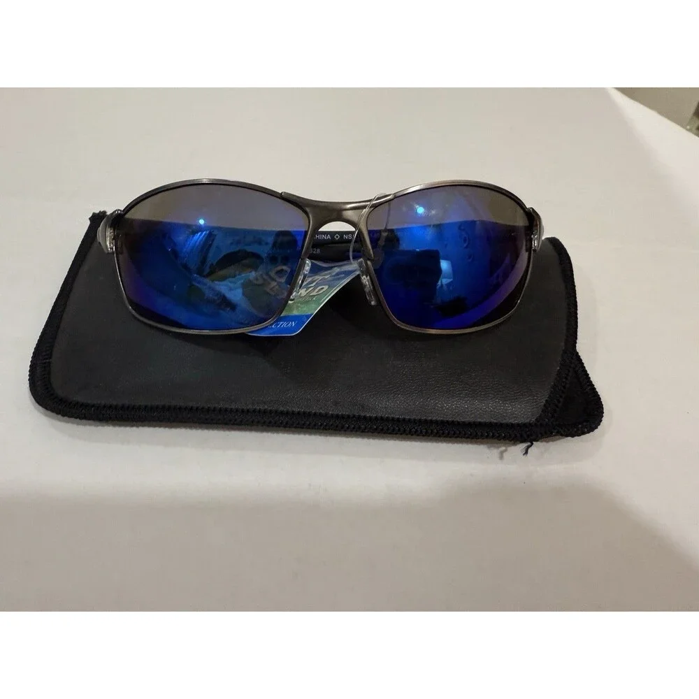 Panama Jack‎ Out Island Sunglasses For Men Aviator Gunmetal, 100% UVA Protection